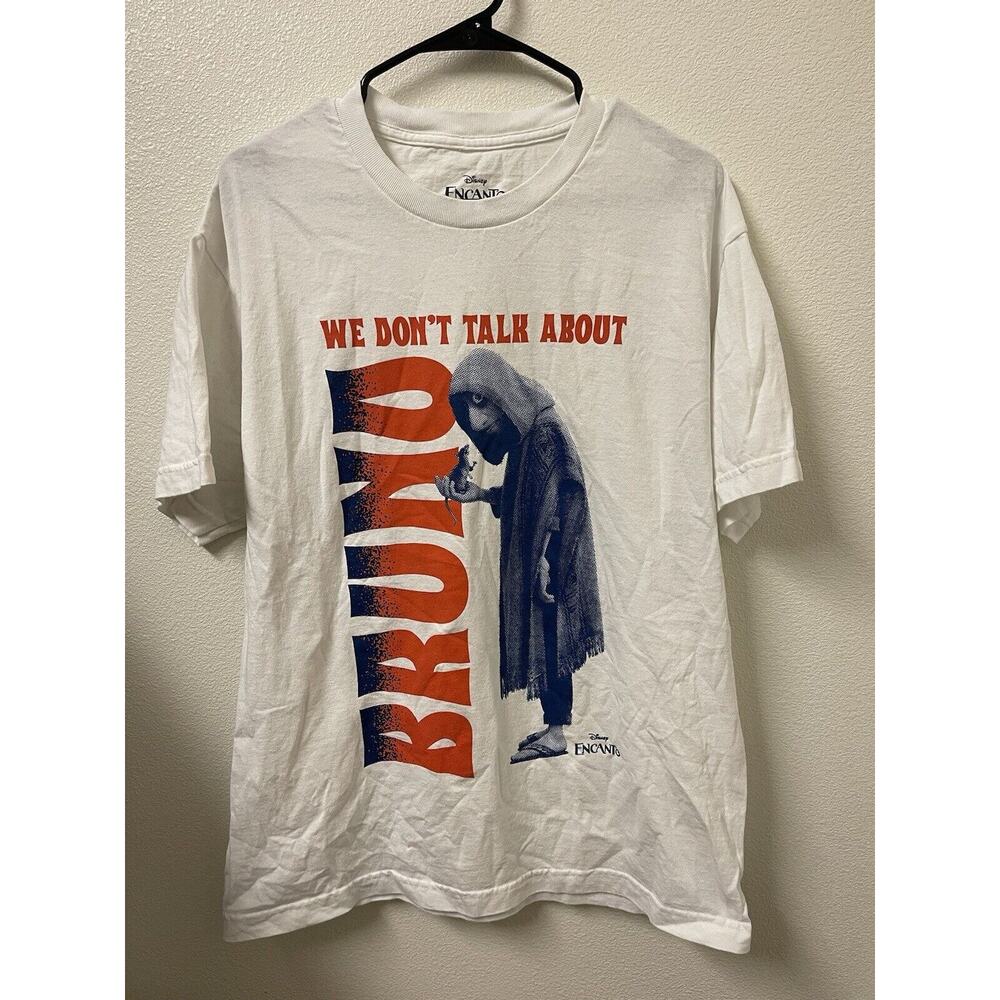 Disney Encanto Shirt Mens Size L We Don't Talk About Bruno Cartoon Graphic